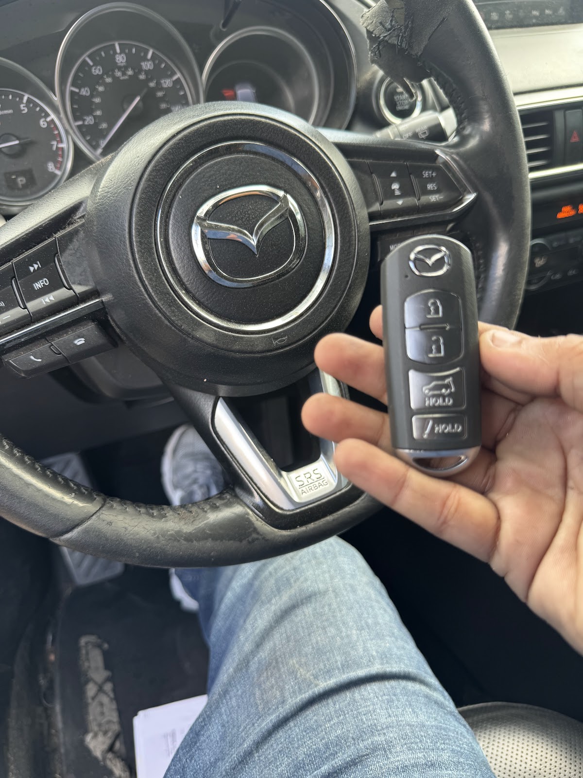 Mazda key fob programming