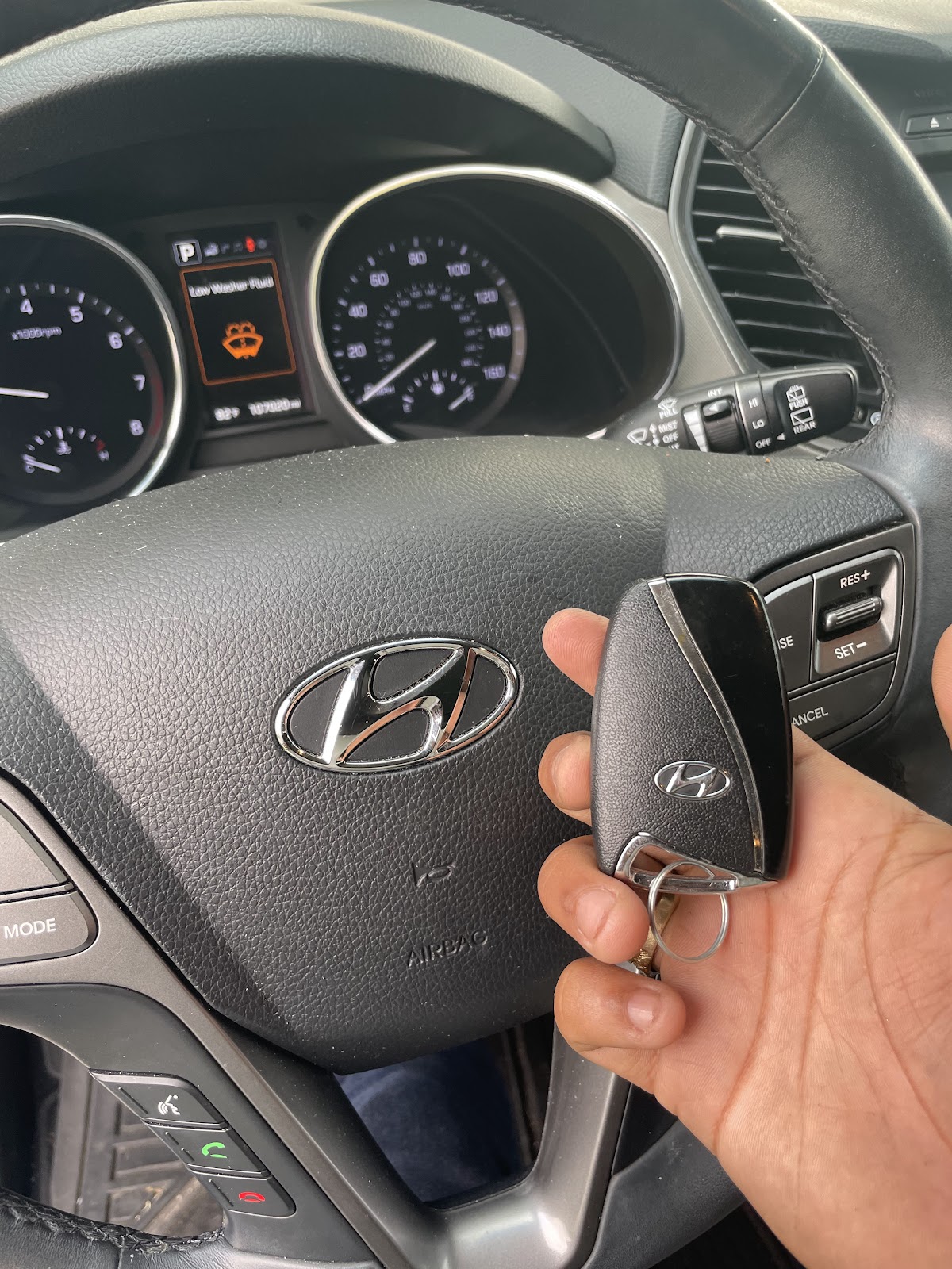 Hyundai smart key